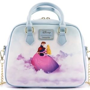Disney Sleeping Beauty Castle Loungefly Crossbody Bag